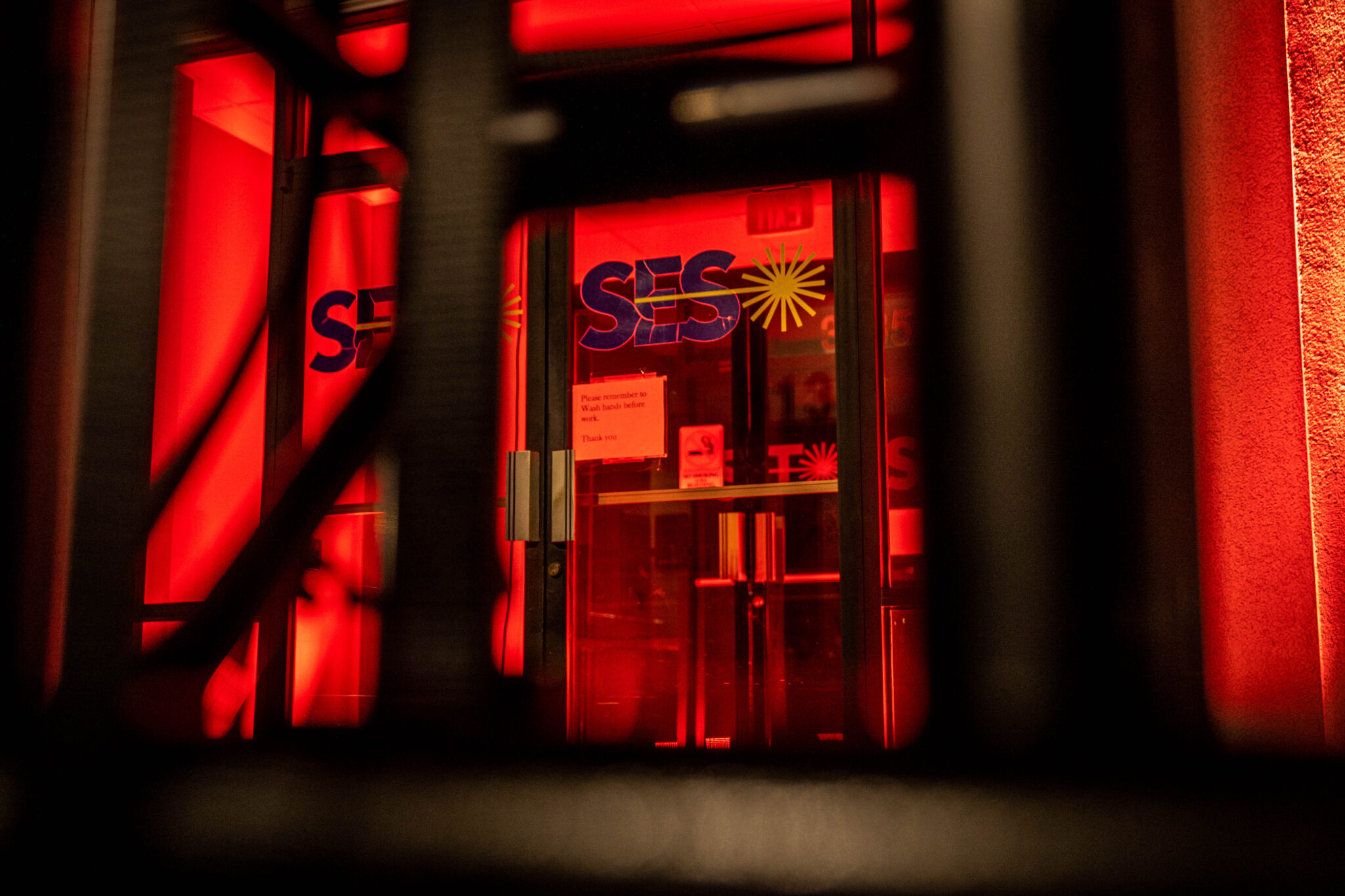 Dozens of WinstonSalem buildings lit up in red to support struggling